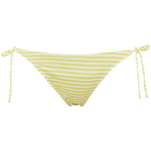 Trendyol Bikini Bottom - Yellow - Striped