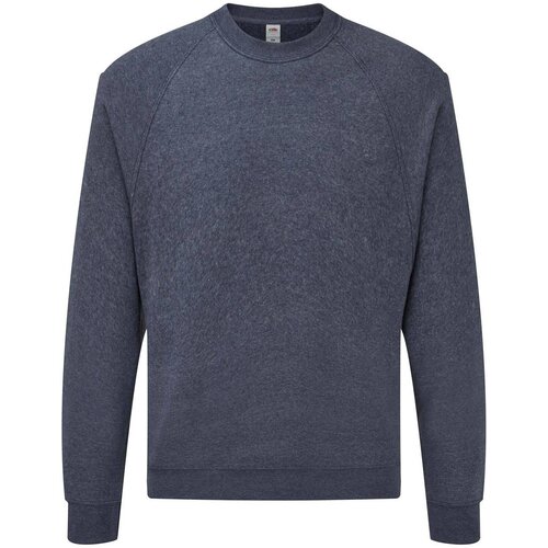 Fruit Of The Loom Granatowa bluza męska Raglan Sweat Slike