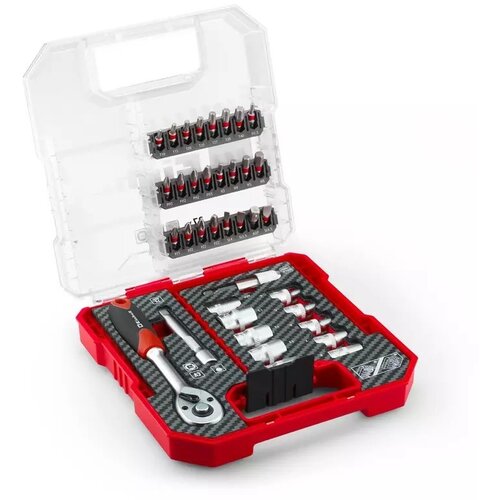 Einhell L-Case 37-del set alata I bitova, 1/4" 25mm bit, nasadnih ključeva i ručica Cene