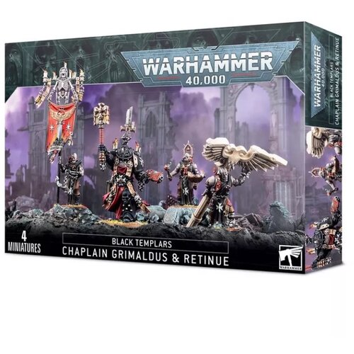Games Workshop black templars: grimaldus & retinue Cene