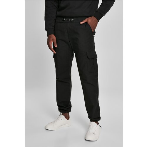 Urban Classics Ripstop Cargo Pants Black Slike