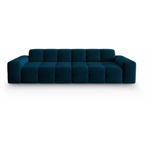 Micadoni Home Sofa tamnoplava baršun 255 cm Kendal -