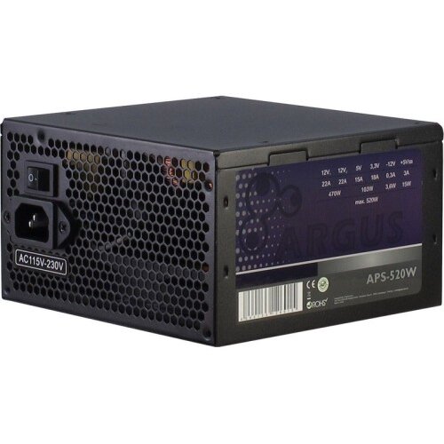 InterTech ARGUS APS-520W V2.31 520W ATX napajalnik Cene