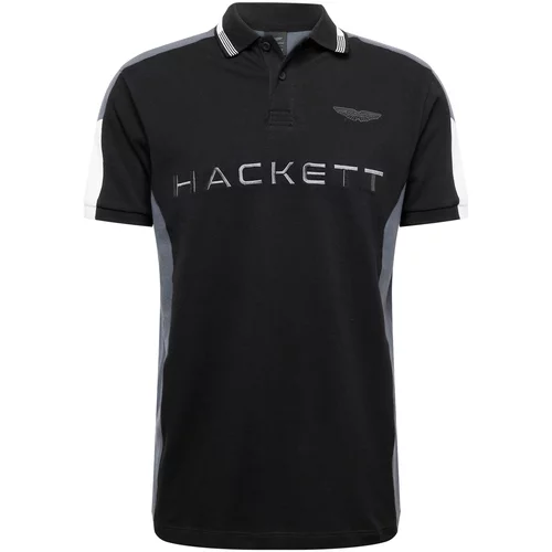 Hackett London Majica 'AMR MLT' golobje modra / srebrno-siva / črna / bela