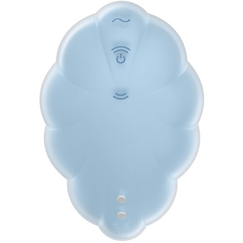 SATISFYER AIR Klitoralni Stimulator Satisfyer Cloud Dancer Blue Slike