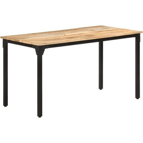 Blagovaonski stol 140 x 70 x 76 cm od grubog drva manga Cijene