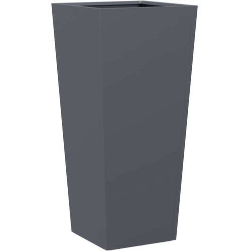 VidaXL Vrtne sadilice 2 kom antracit 35x35x75 cm čelične Slike