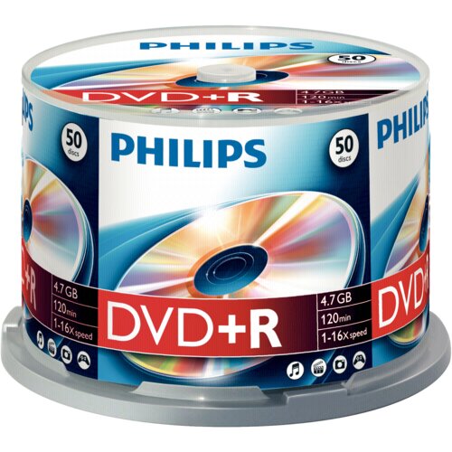 Philips 1x50 DVD+R 4,7GB 16x SP Slike