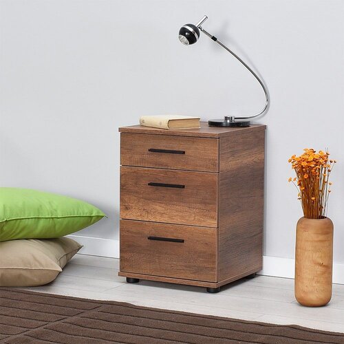 Woody Fashion noćni ormarić Kmd-530-Oo-1, 40x57x39 cm, smeđa Cijene