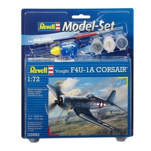 Revell maketa model set vought f4u-1d corsair ( RV63983/5006 ) Slike