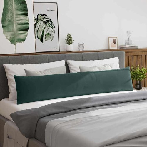 VidaXL jastučići za sofu 2 pcs tamnozelena 200 x 40 cm kordura tekstil Slike