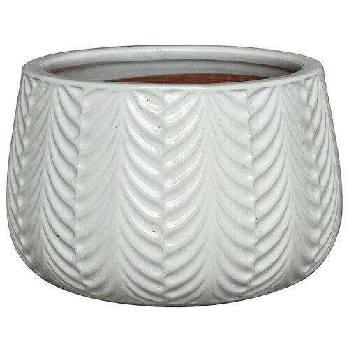  Okrasni lonec Pearl (Bela, &amp;Oslash; x V: 42 x 27 cm) Slike