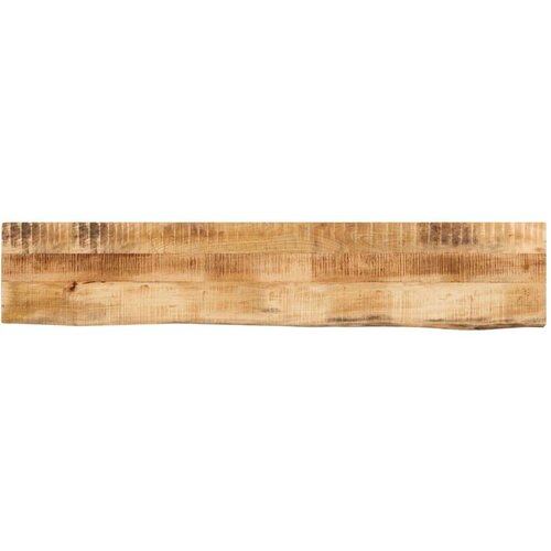 Stolna Mizna plo&amp;scaron;ča 180x20x3,8cm naraven rob trden robusten mangov les, (21411783) Slike