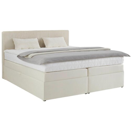 M&amp;ouml;max Postelja Boxspring Rossa, Bež, 180x200 Slike