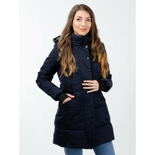Glano Women's quilted jacket - dark blue Cene