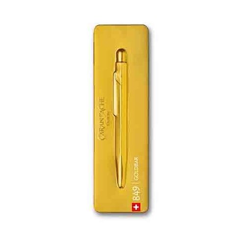 CARAN D'ACHE Hemijska olovka 849 slim pakovanje gold Cene