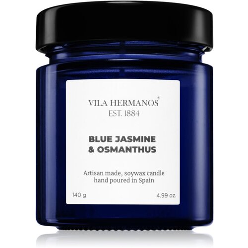 Vila Hermanos Apothecary Cobalt Blue Jasmine & Osmanthus mirisna svijeća 140 g Cijene