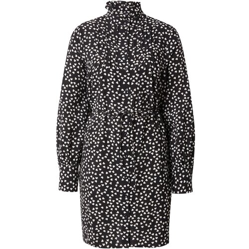 Vero Moda Dolga srajca črna / bela Slike