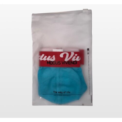 Modus vivendi mu&amp;scaron;ki jockstrap u tirkiznoj boji sa crvenim pojasom Slike