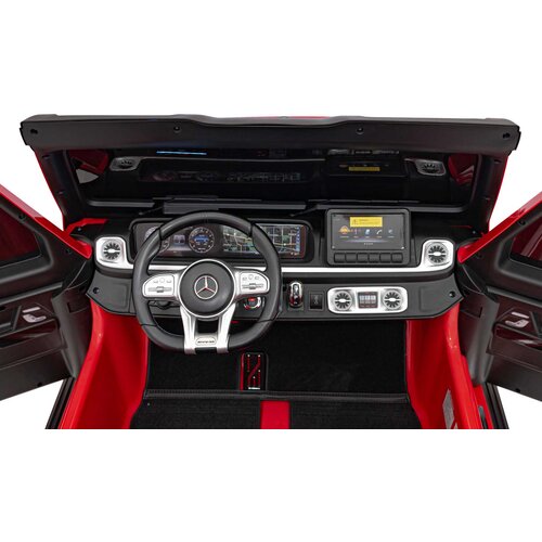  Licenciran avto na akumulator Mercedes Benz G63 AMG XXL 4x4 - dvosed - rdeč Slike