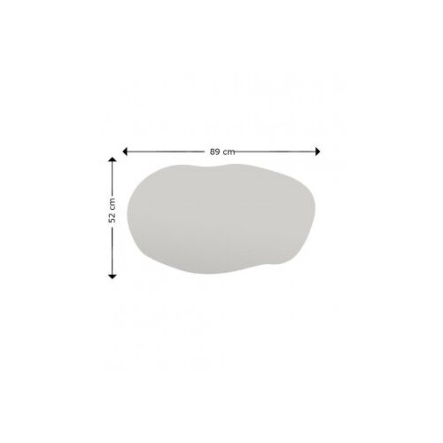 Hanah home Mirror Lossa, 52x89cm, crna Slike
