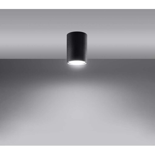  Sollux SL.1000 - Spot svetiljka LAGOS 1xGU10/10W/230V 10 cm crna Slike