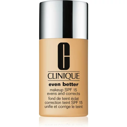 Clinique Even Better™ Makeup SPF 15 Evens and Corrects korektivni tekoči puder SPF 15 odtenek CN 58 Honey 30 ml