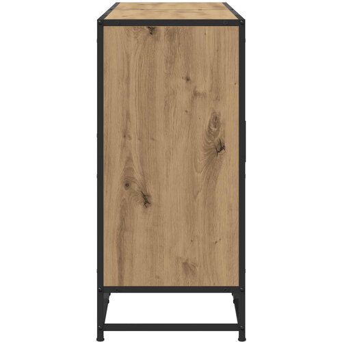  Kreveta Hrast artisan 134 x 35 x 76 cm Konstruirano drvo Slike