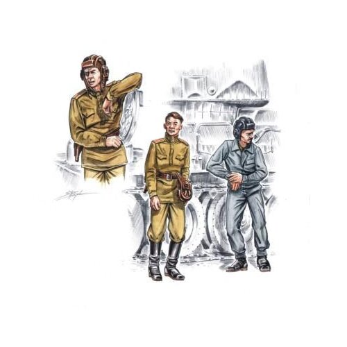Special-Hobby Russian tanker WW II (3 fig.), (21287383) Cene