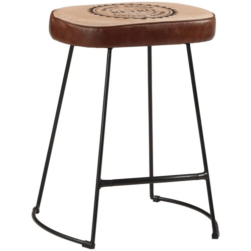  Barski stolci 2 kom tamnosmeđi 40 x 29,5 x 53 cm Slike