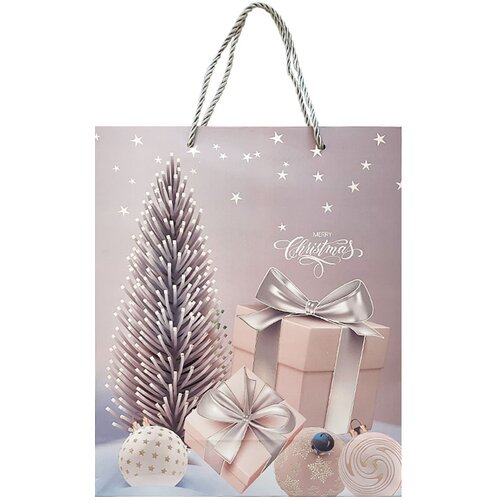  Božićne vrećice Merry Christmas - Srebrna Cijene