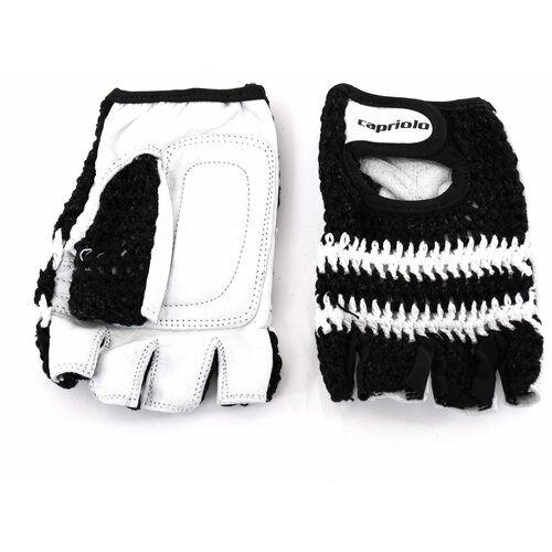 sportske rukavice capriolo - retro crochet dizajn xl crne Slike