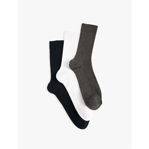 Koton 3-Pack of Crewneck Socks Slike