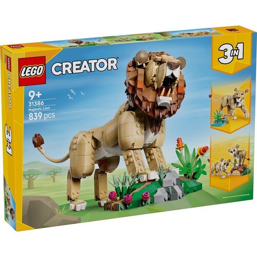 Lego Creator 3in1 Majestic Lion 31386 Slike
