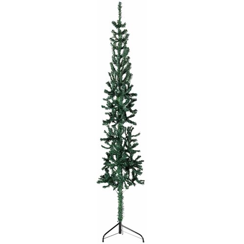  Tanka umjetna polovica božićnog drvca sa stalkom zelena 150 cm Cene