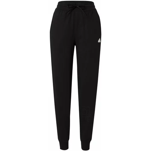 ADIDAS SPORTSWEAR Sportske hlače 'BLUV' siva / crna / bijela