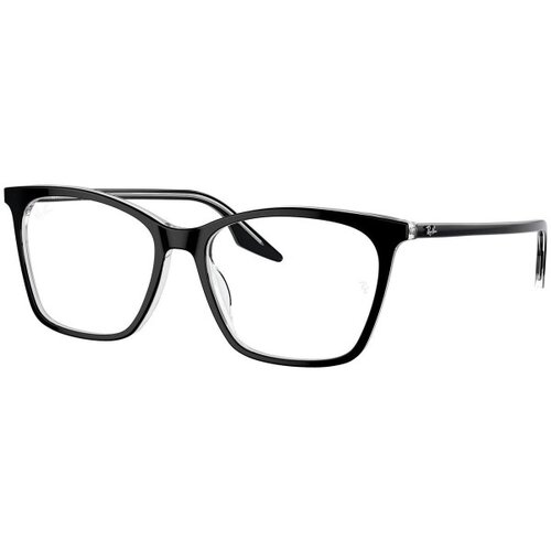 Ray-ban RX5422 2034 M (52) Črna/Kristalna Slike