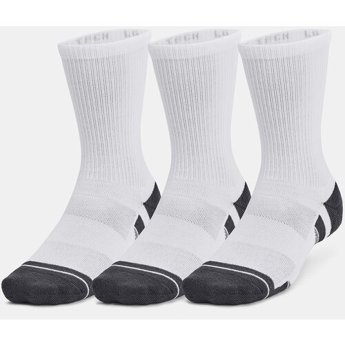 Under Armour Socks UA Performance Tech 3pk Crew-WHT - unisex Slike