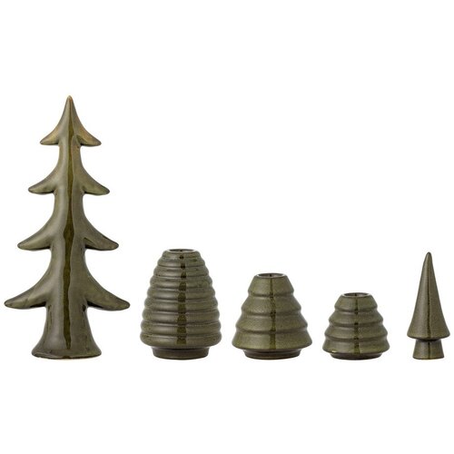 Bloomingville Svijećnjaci u setu 5 kom od kamenine Woods &amp;ndash; Slike