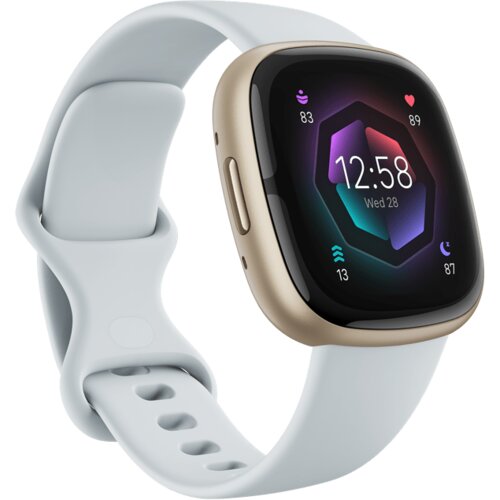 Fitbit SENSE 2 BLUE MIST ALUMINUM Slike