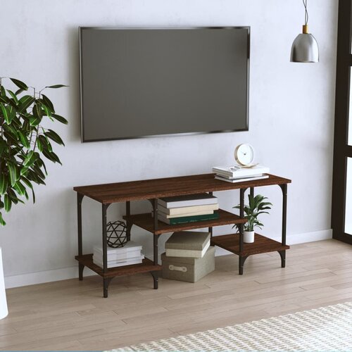 vidaXL TV ormarić boja smeđeg hrasta 102x35x45 5 cm konstruirano drvo Cijene