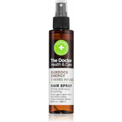 The Doctor Burdock Energy 5 Herbs Infused sprej bez ispiranja za kosu 150 ml
