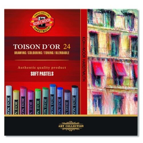 Komplet suhih pastel TOISON D-OR / 24-delni (suhi pasteli KOH-I-NOOR) Cene