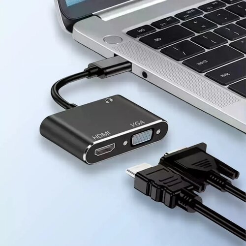 Kettz Konvertor KT-U2HV055 USB 3.0 M. na HDMI + VGA + Aux 3.5mm Cene