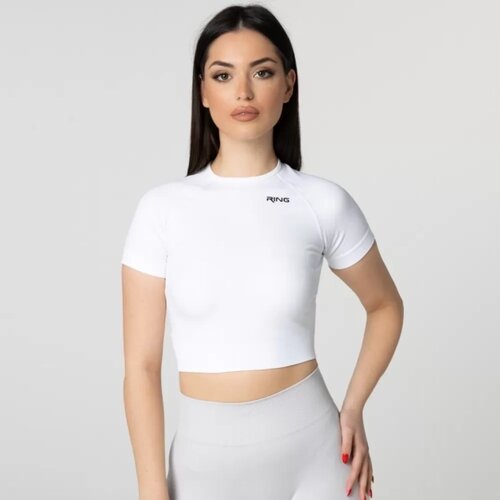 Ring Active Crop Top White Cene