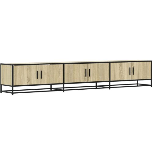 Maison Chic TV omarica - TV stojalo - Televizijska omarica sonoma hrast 240x35x41 cm inženirski les, (21701792) Cene