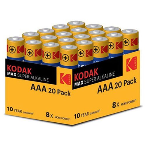 Kodak Baterija Max Super AAA-LR03, 20 kosov Cene