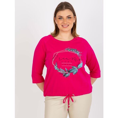 RELEVANCE Blouse-RV-BZ-8458.01P-fuchsia Cene