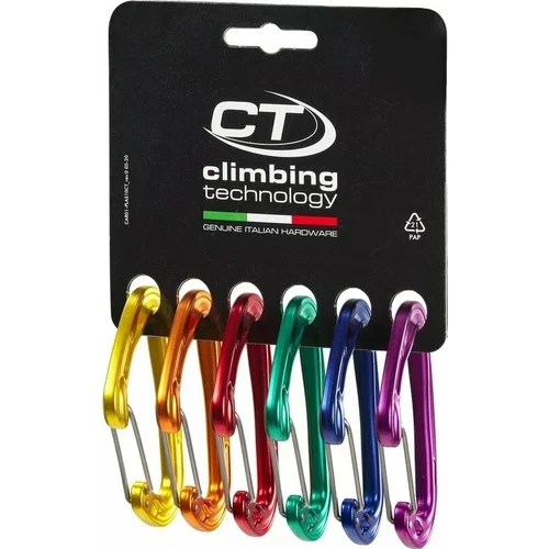 Climbing Technology Fly-Weight EVO Pack D Wire Straight Mixed Colors Penjačka karabinera