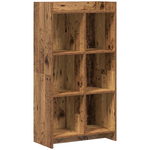 VidaXL Police za knjige Staro drvo 59 x 30 x 111 cm Konstruirano drvo - Staro drvo 59 cm Slike